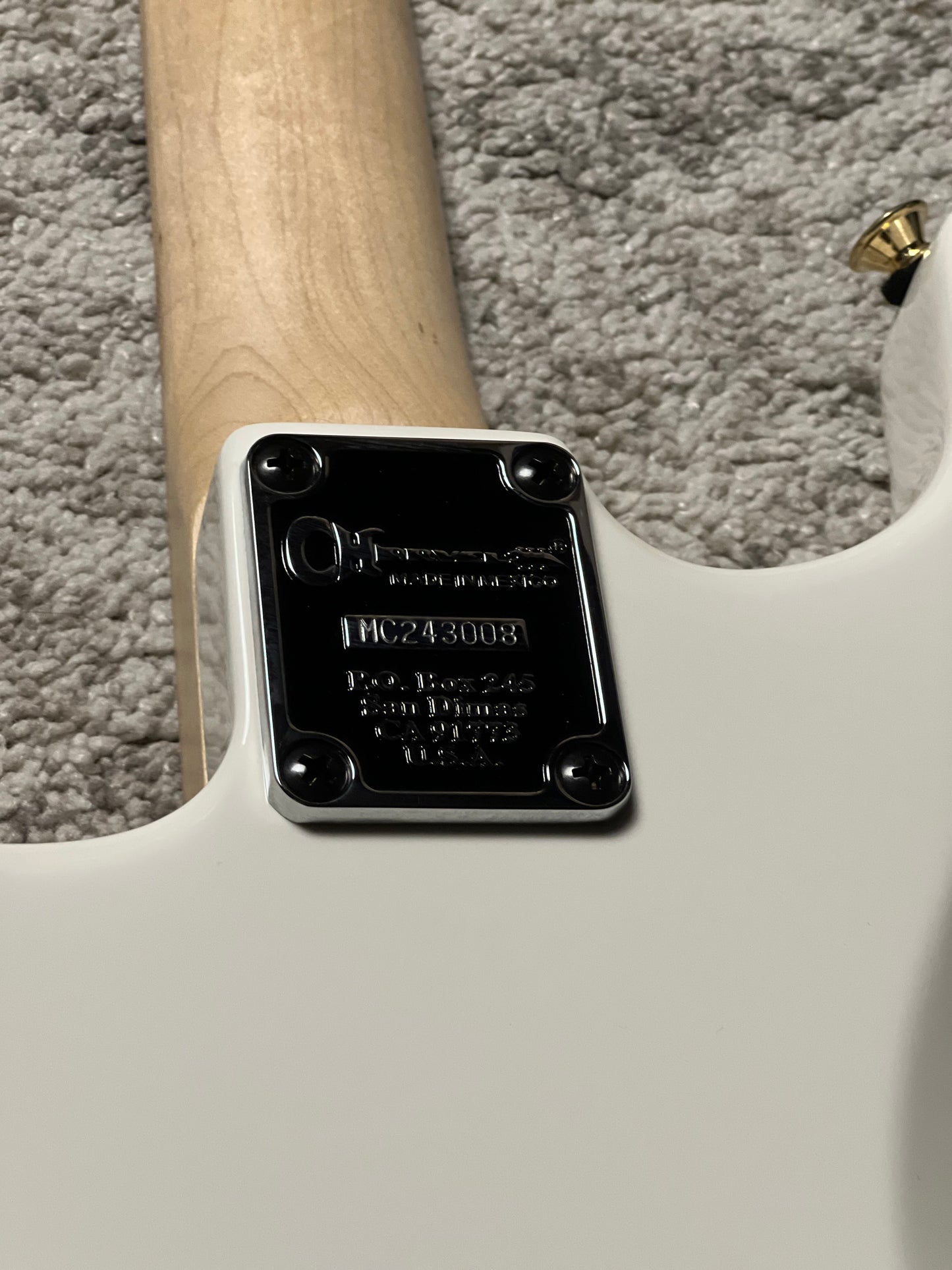 Charvel Pro-Mod So-Cal Style 1 HH FR with Maple FB in Snow White MC243008