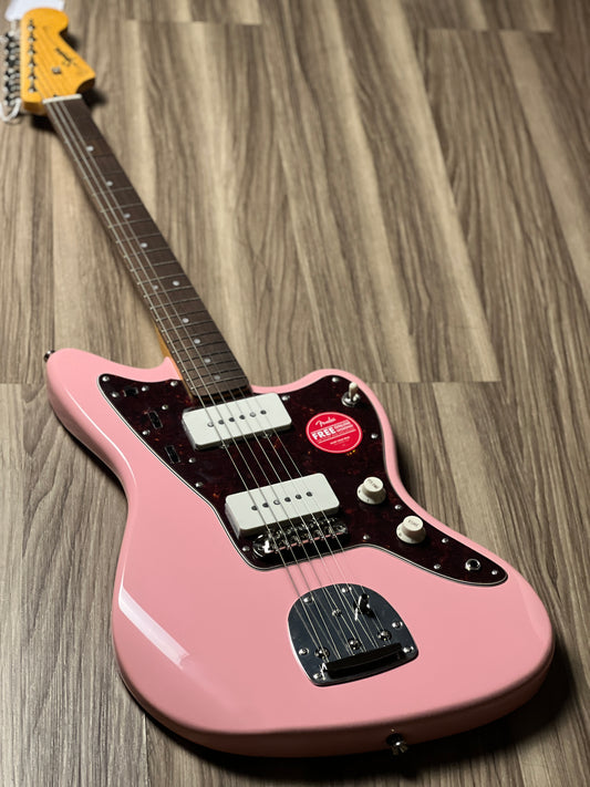 Squier FSR Classic Vibe 60s Jazzmaster with Laurel FB in Shell Pink