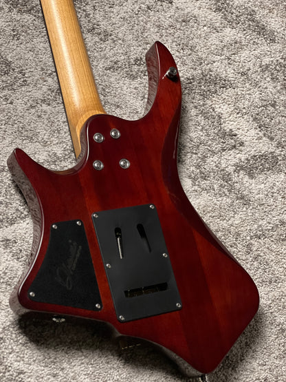 Dhatarattha Custom DHL in Solar Flare Burl Top with RW FB Nafiri Special Run