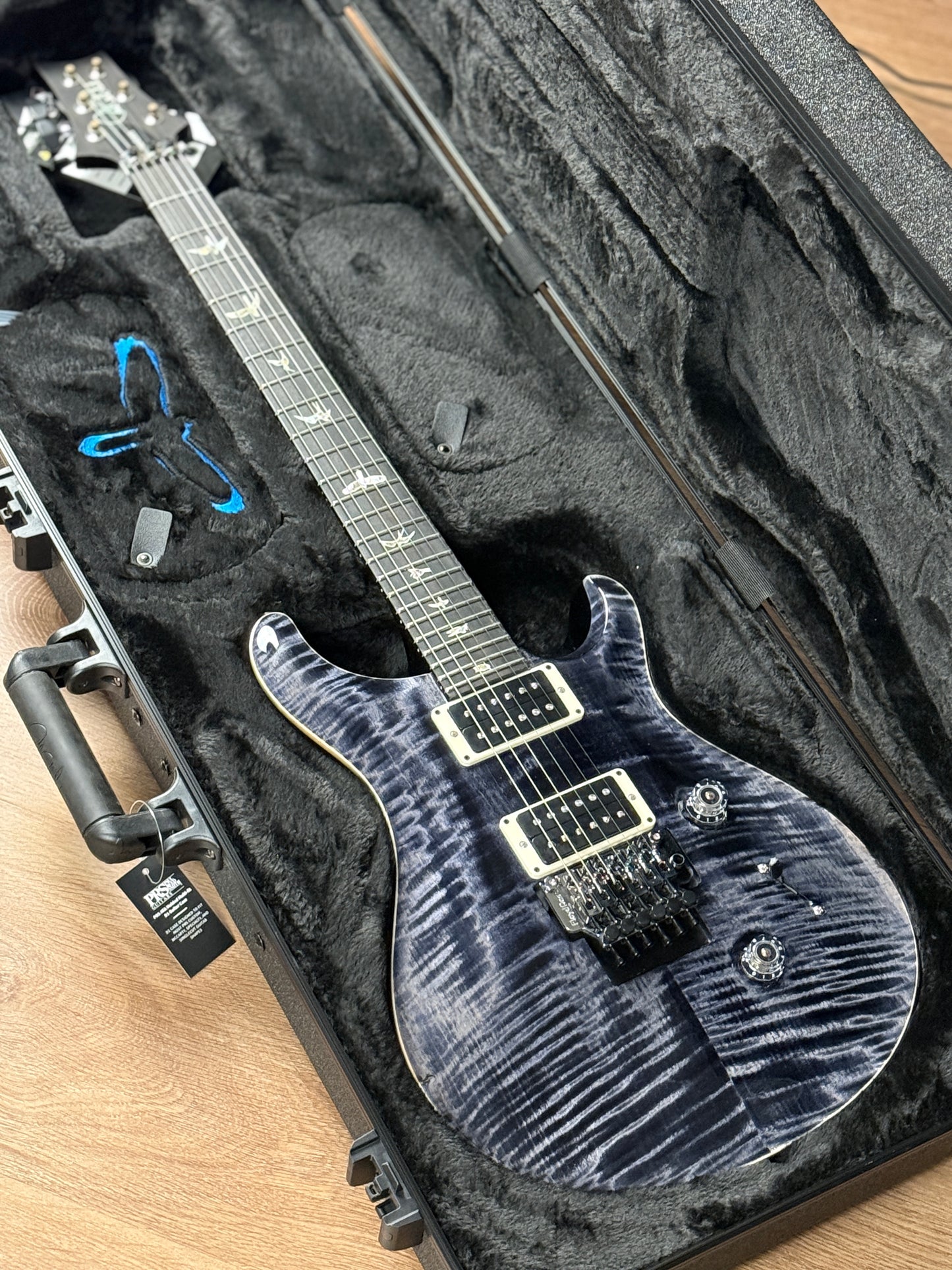 PRS Custom 24 "Floyd" 10-Top in Gray Black 0410228