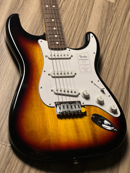 Fender Standard Stratocaster with Laurel FB in 3-Tone Sunburst