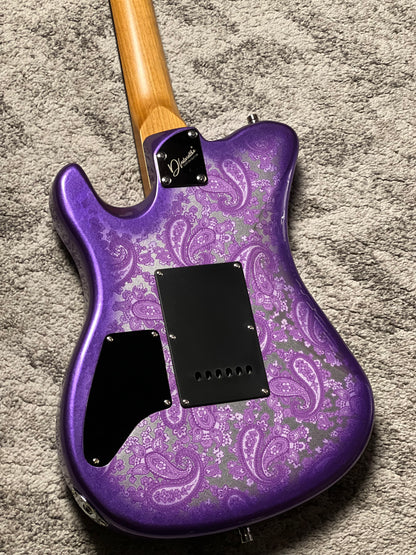 Dhatarattha Performance DTL HH in Purple Paisley with Rosewood FB