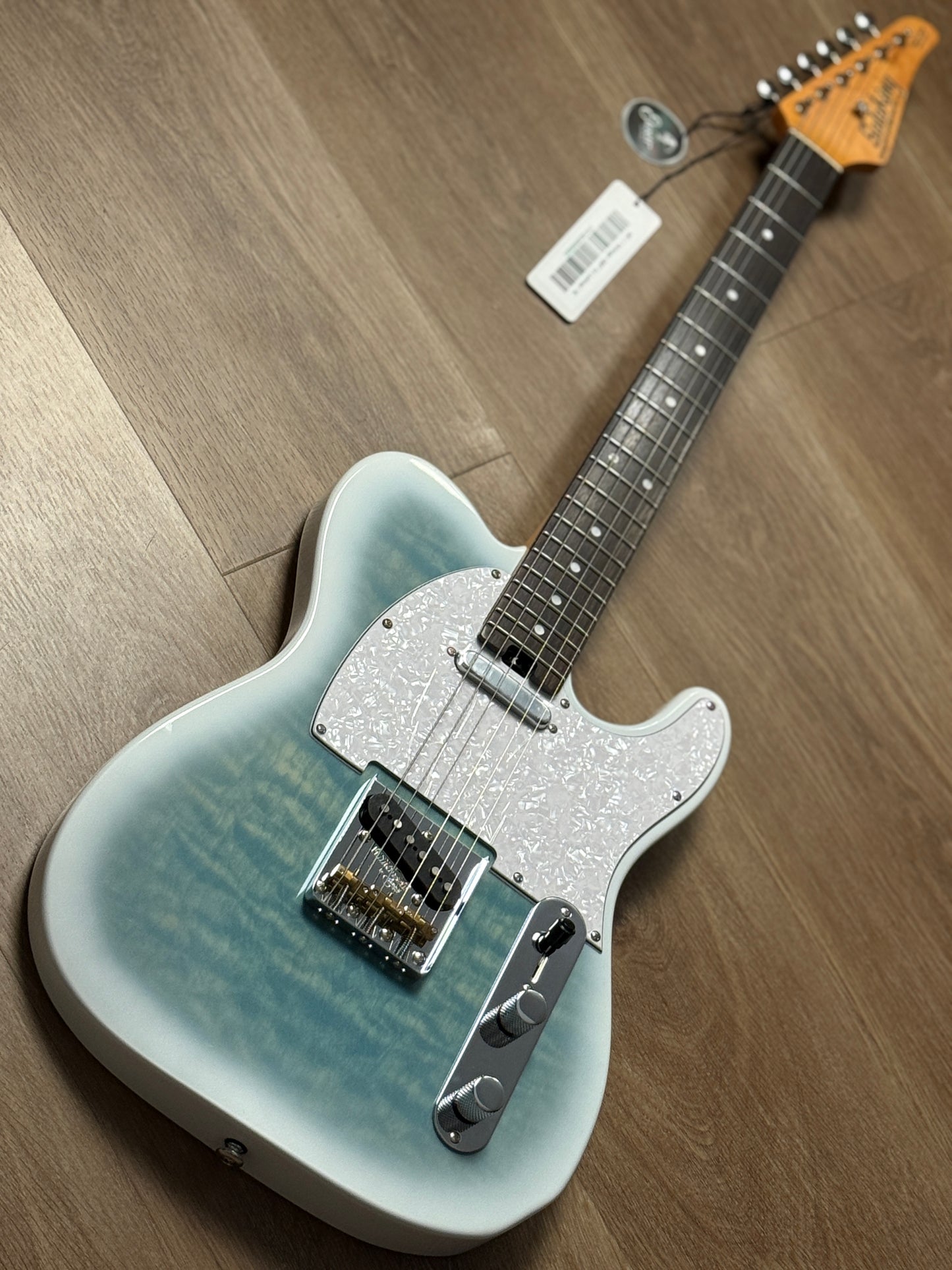 Soloking MT-1 Vintage Quilt with Rosewood FB in Larimar Nafiri Special Run