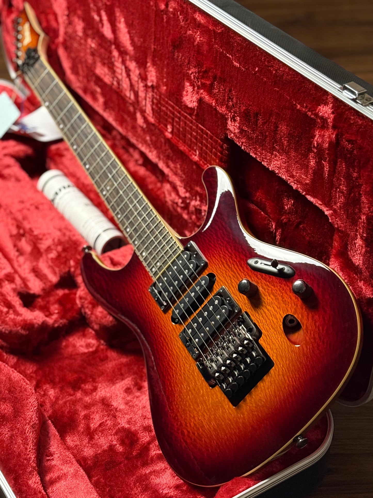 Ibanez Prestige S6570SK - Sunset Burst F2207034