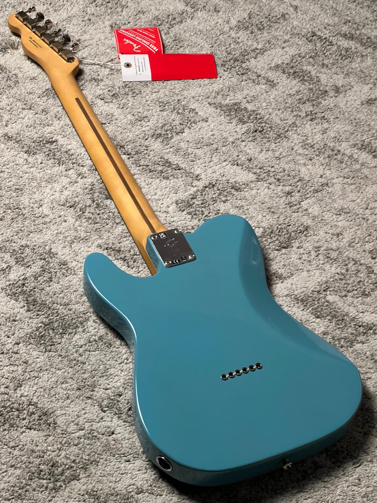 Fender Player II Telecaster HH with RW FB in Aquatone Blue MX24043343