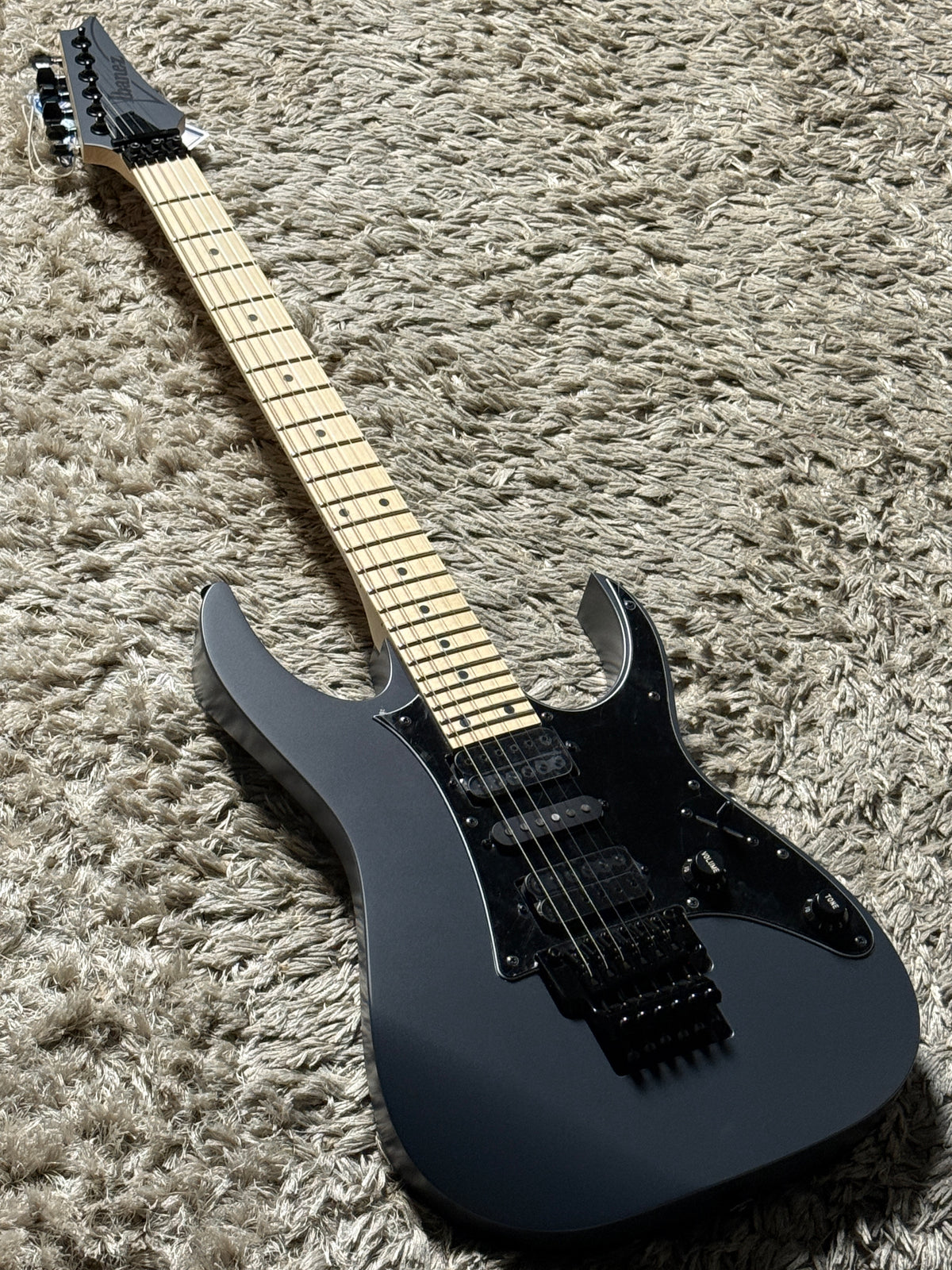 Ibanez RG550-GRF in Gray Metallic Flat