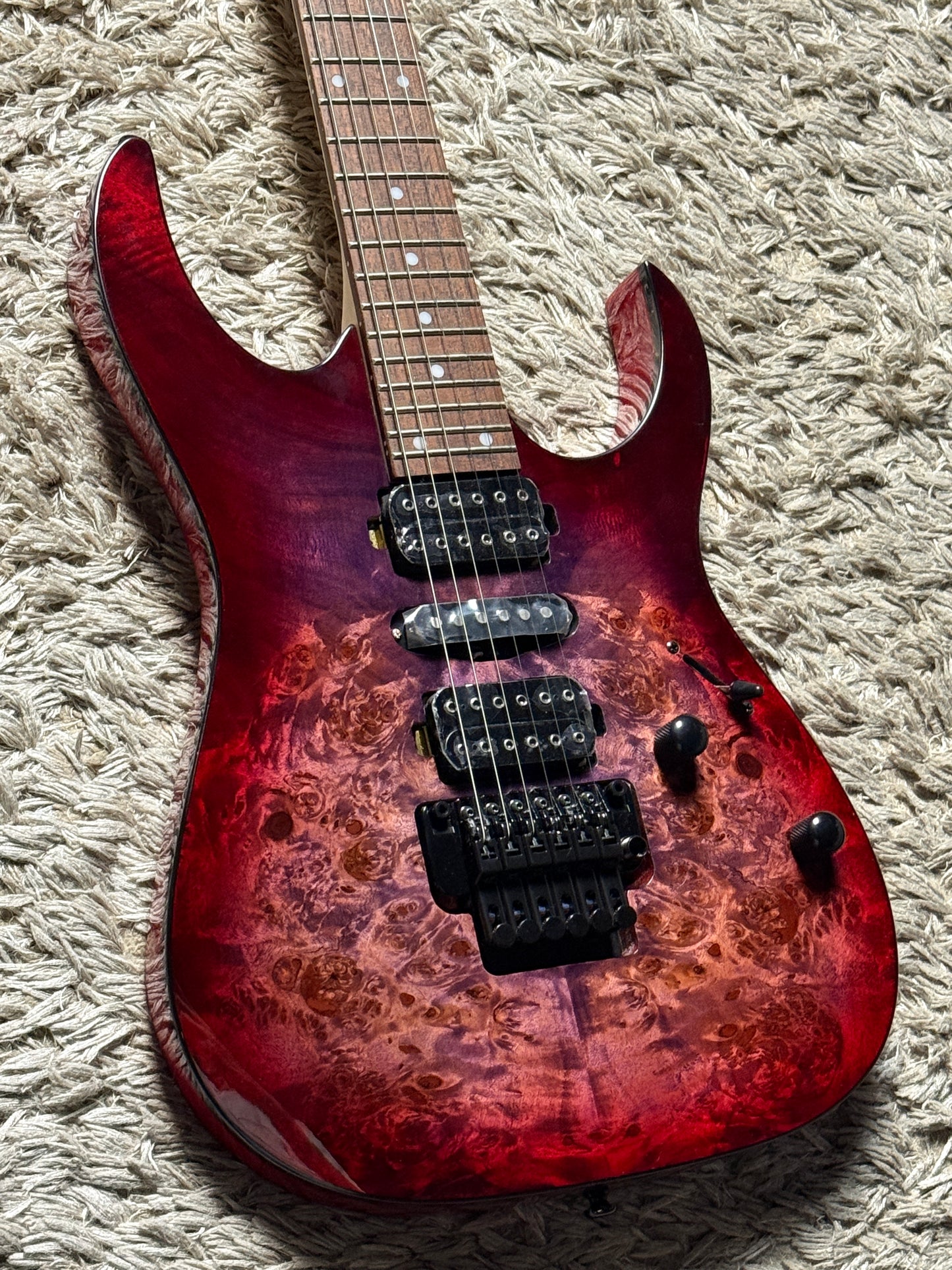 Ibanez RG470PB-REB in Red Eclipse Burst I260514703 (USED)