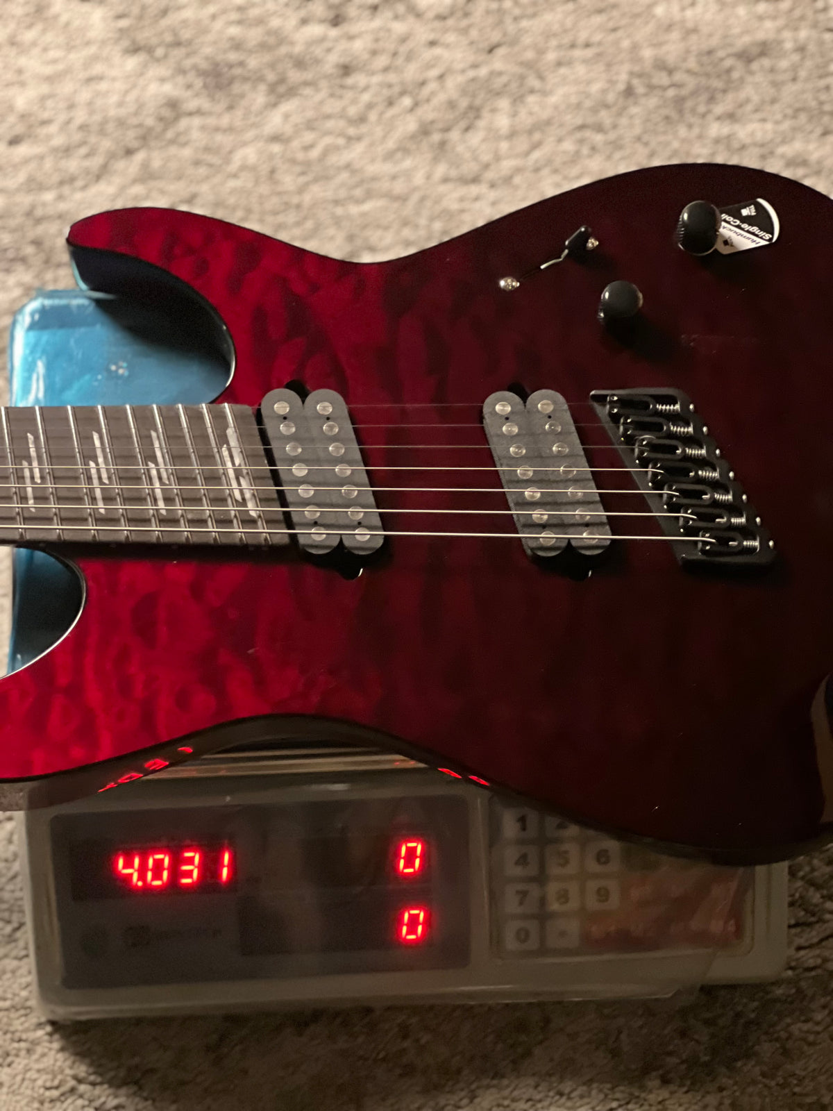 Schecter Reaper 7 Elite MS BB - Blood Burst