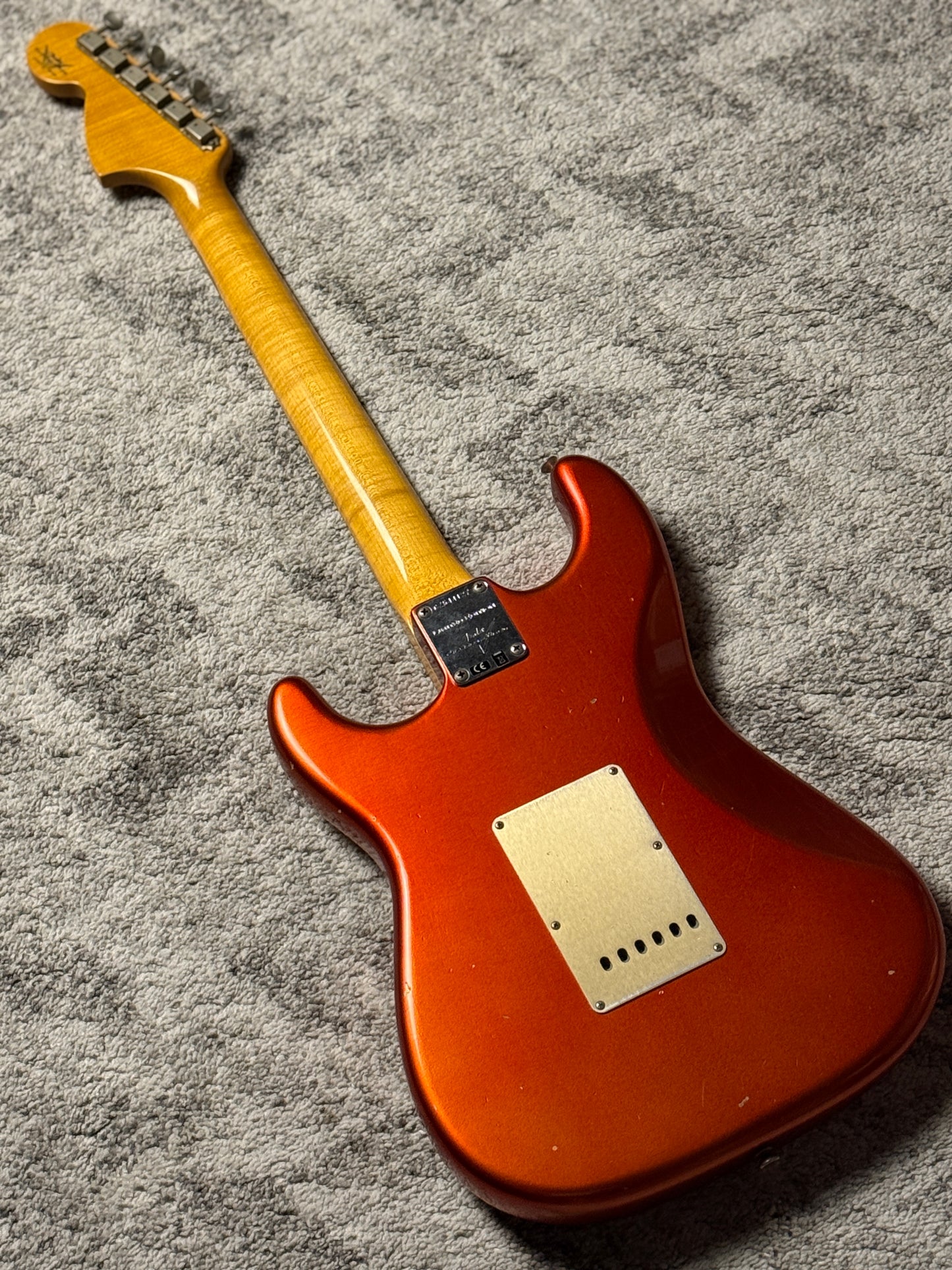 Fender Custom Shop 1966 Stratocaster Journeyman Relic in Faded Candy Apple Red 2019 CZ544127