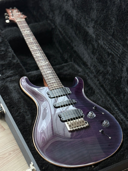 2005 PRS 513 Whale Blue Brazilian Rosewood Neck And Fingerboard in Amethyst S/N 596721 (USED)