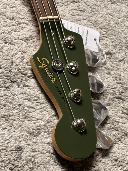 Squier FSR Classic Vibe 60s Jazz Bass with Laurel FB in Olive