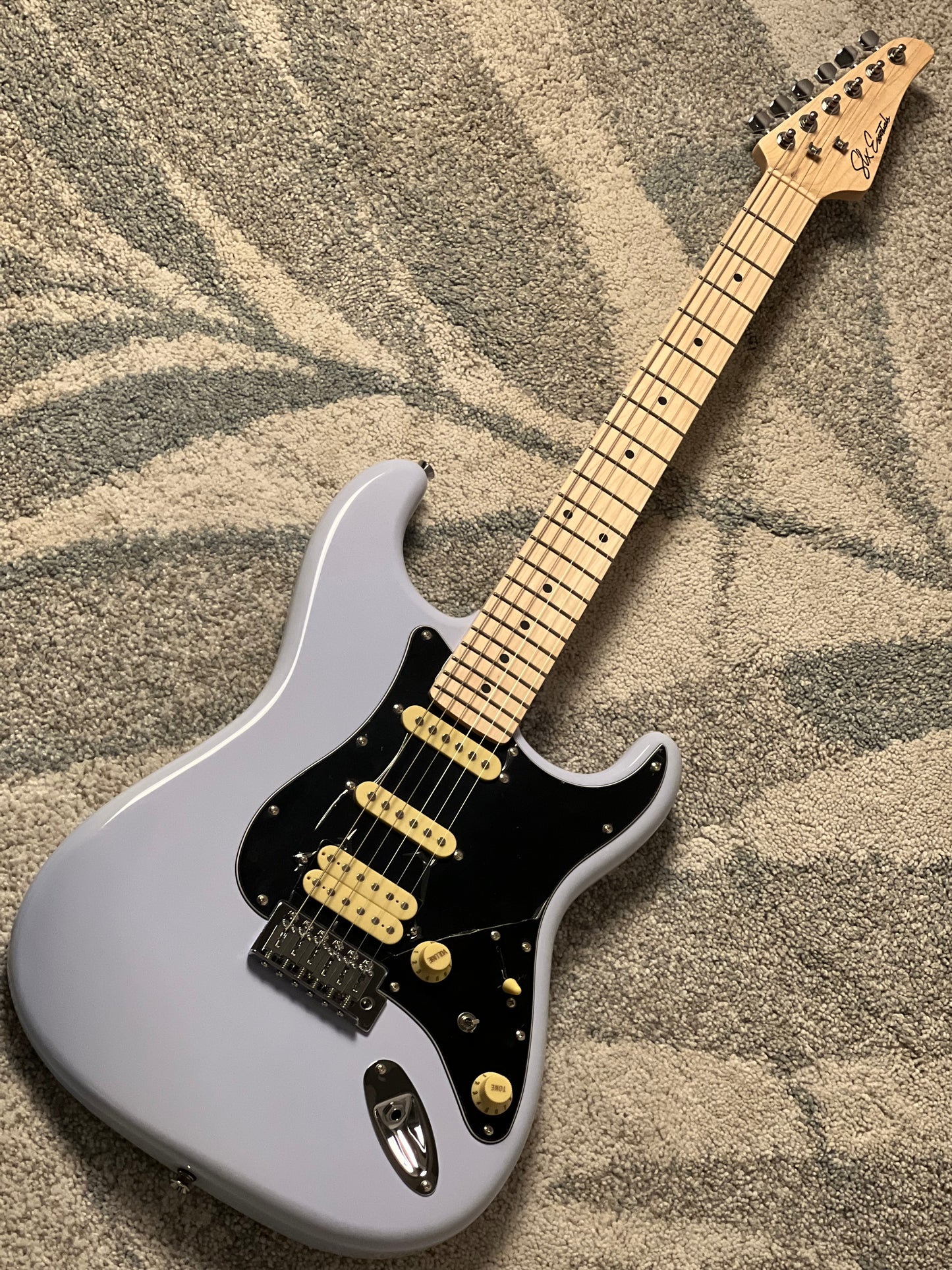SLX Hawk Classic Essentials 22 HSS with Maple FB in Sonic Blue