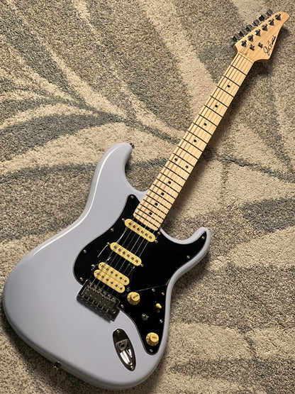 SLX Hawk Classic Essentials 22 HSS with Maple FB in Sonic Blue