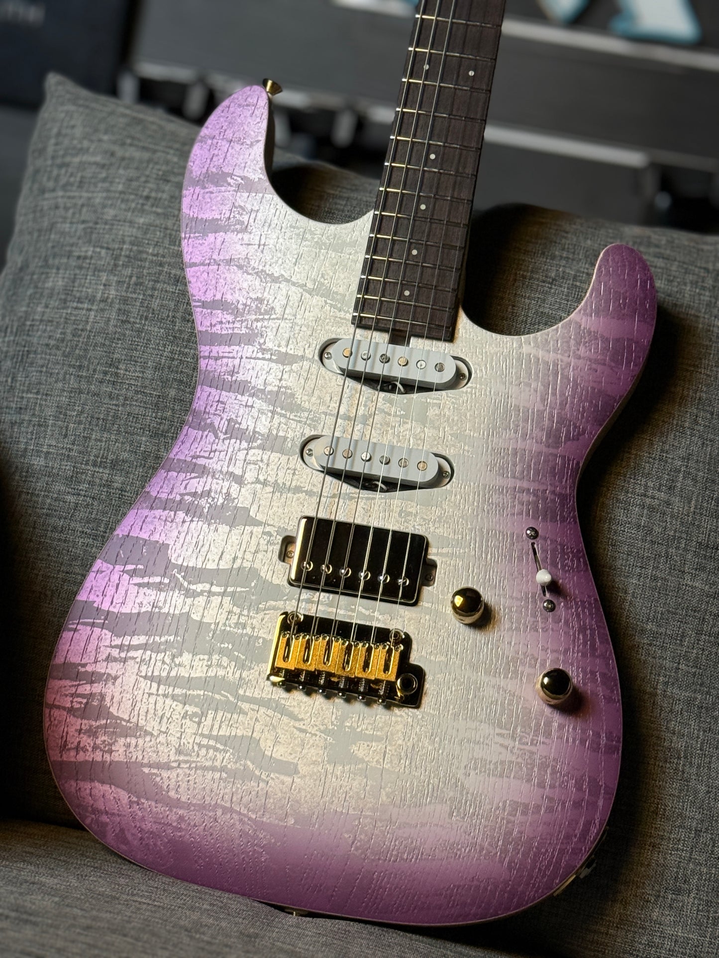 Saito S-622 SSH with Rosewood and Gold Hardware in Kunzite 253031