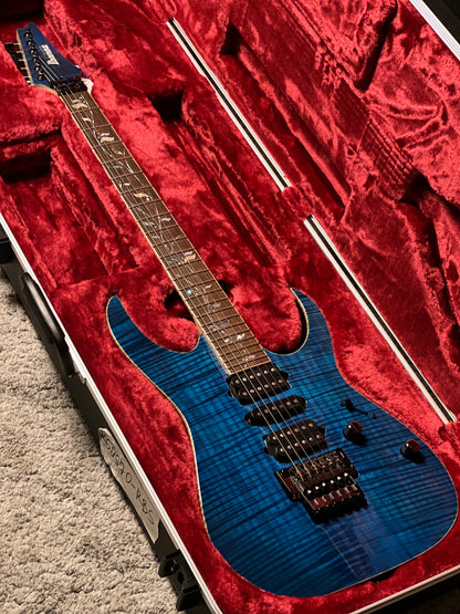 Ibanez RG8570-RBS w/Case in Royal Blue Sapphire F2429332