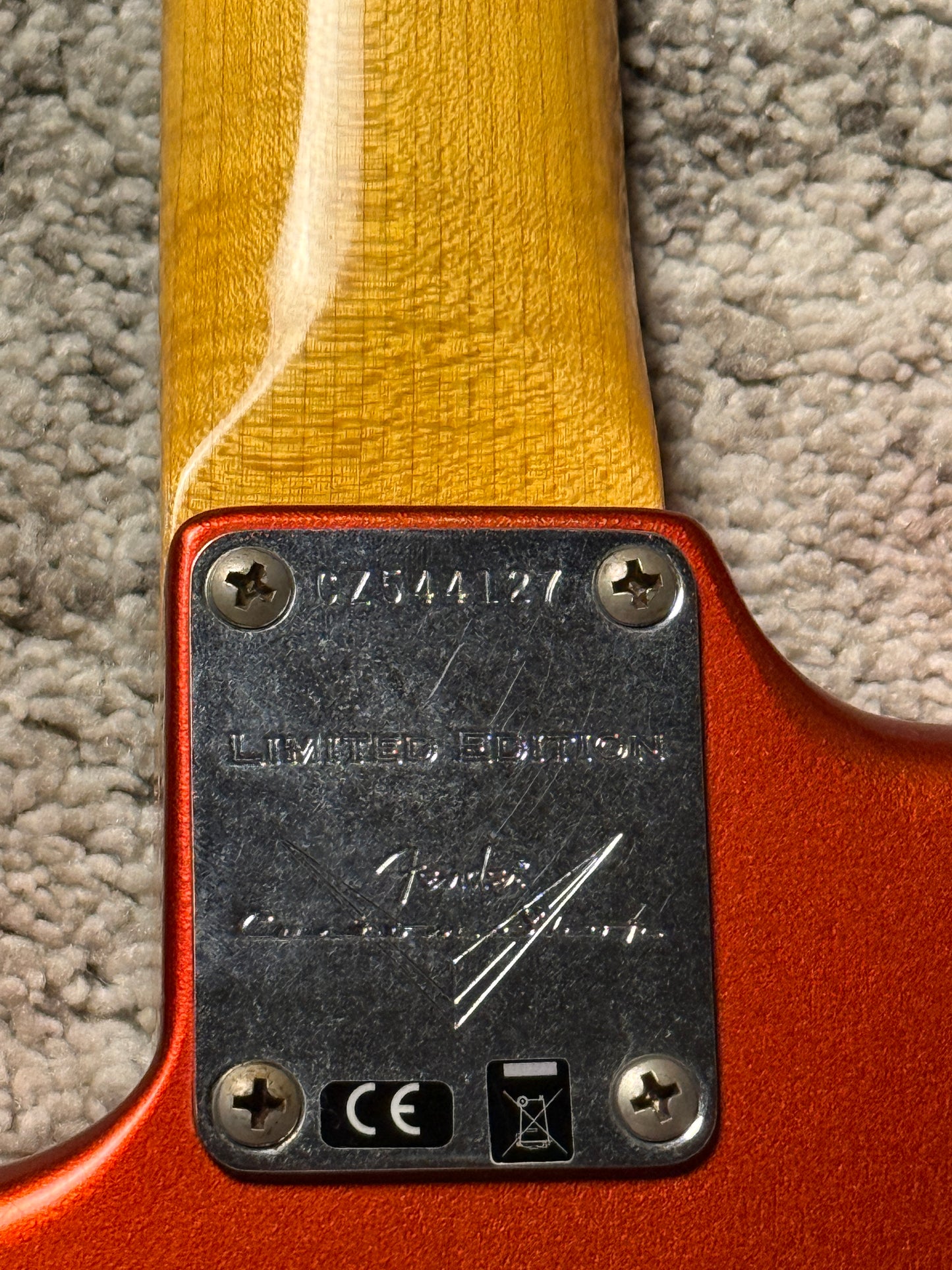 Fender Custom Shop 1966 Stratocaster Journeyman Relic in Faded Candy Apple Red 2019 CZ544127