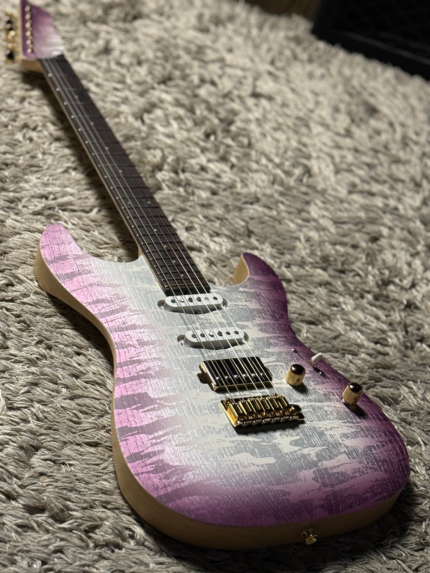 Saito S-622 SSH with Rosewood and Gold Hardware in Kunzite 253031