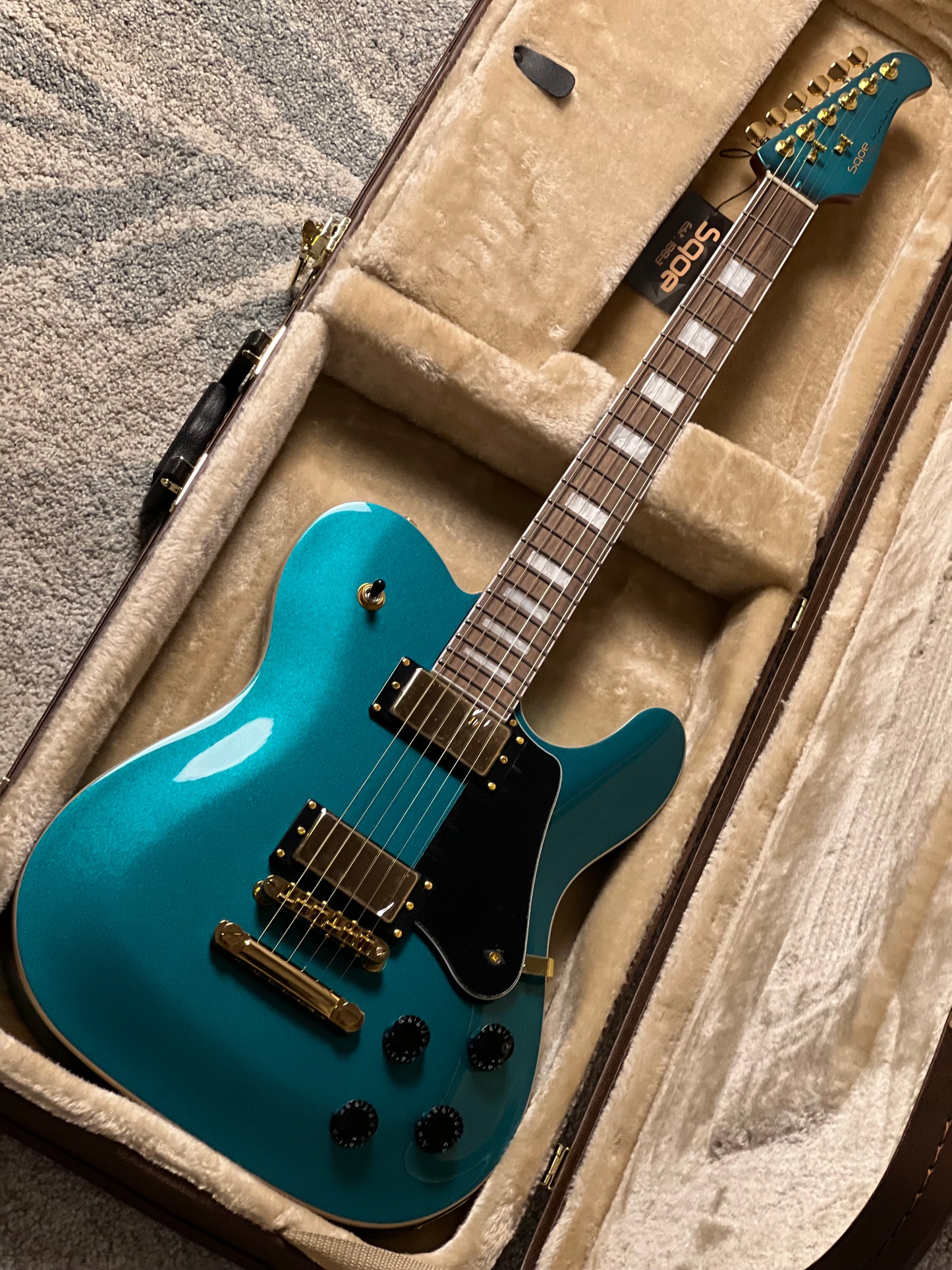 SQOE SETLP1100 Premium Caston Series Professional Limited Edition in Blue