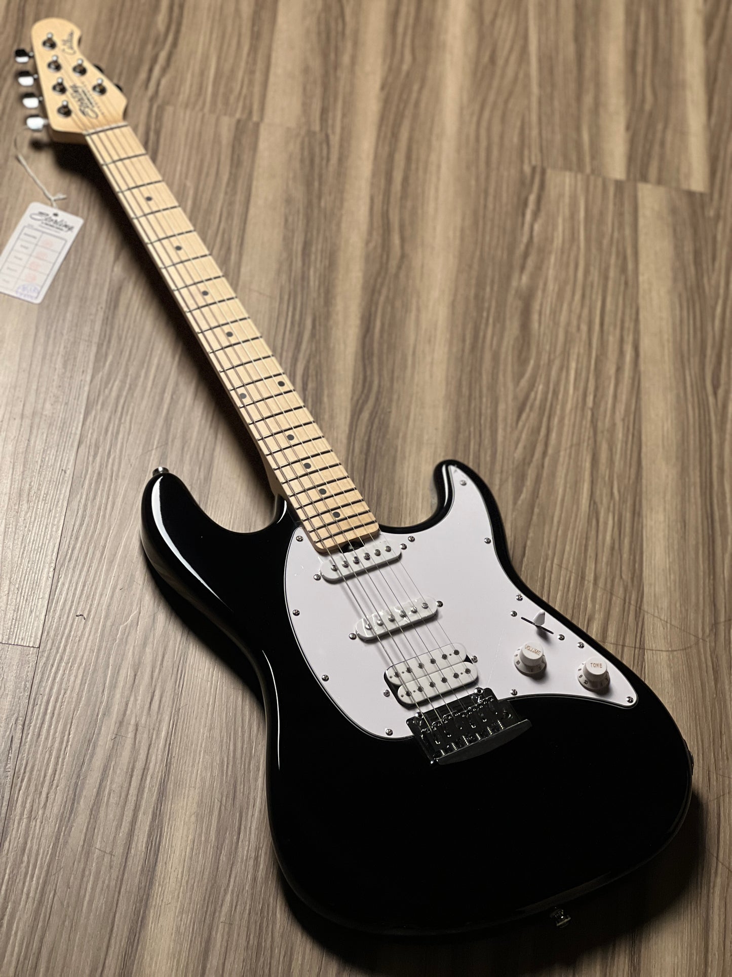 Sterling By Music Man Cutlass CT20 with Maple FB in Black