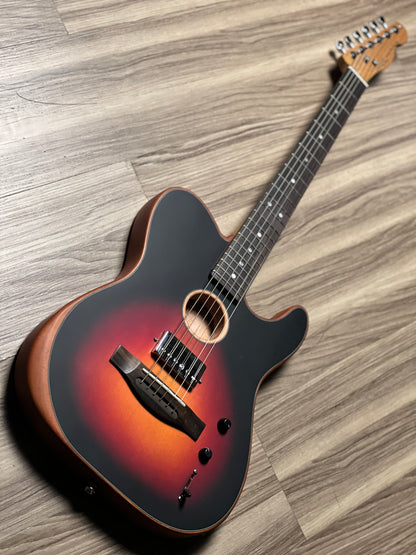 SQOE SEAE910 SB in Sunburst Acoustasonic Series