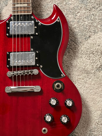 Soloking SG61 MKII in Transparent Red Cherry