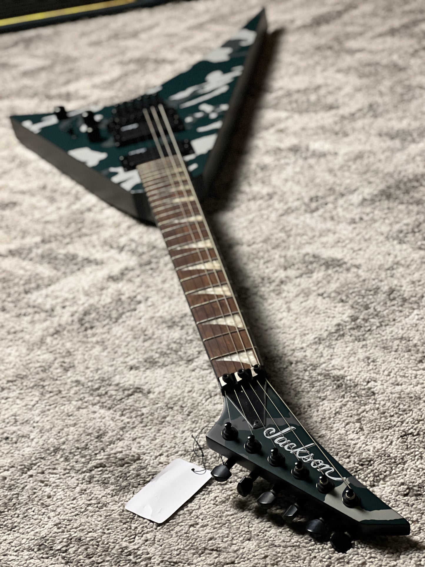 Jackson X Series Rhoads RRX24 With Laurel FB in Black Camo (USED)