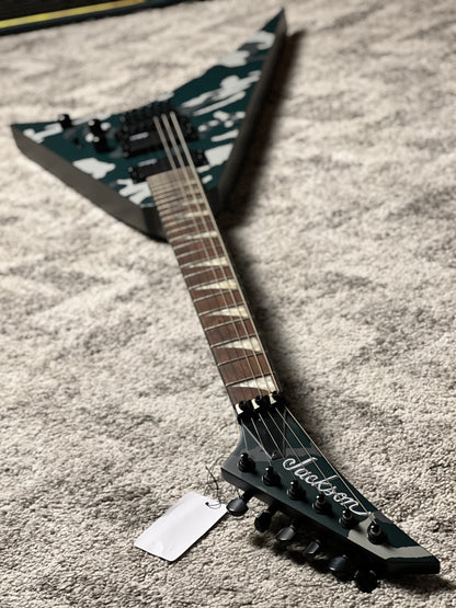 Jackson X Series Rhoads RRX24 With Laurel FB in Black Camo (USED)
