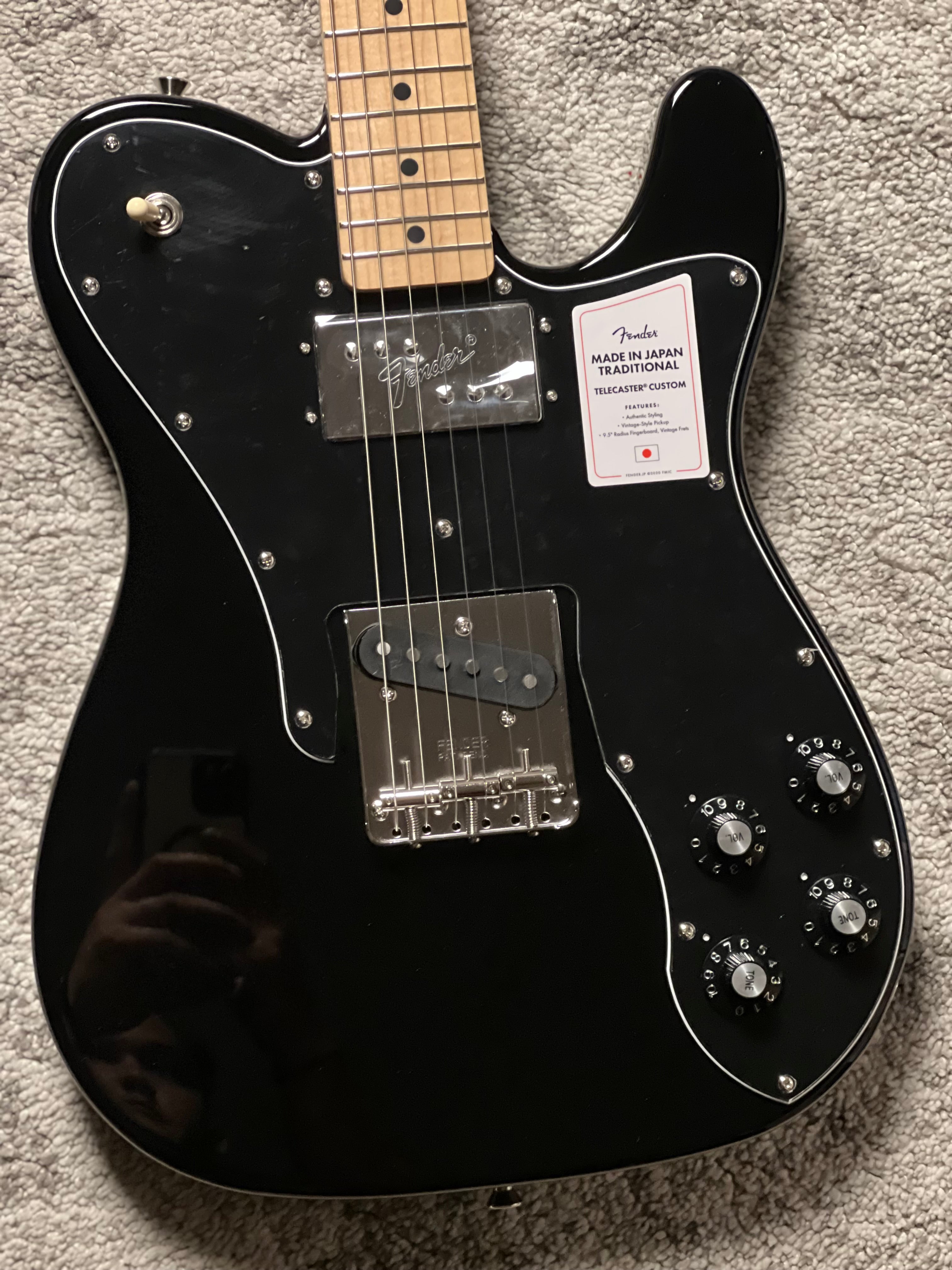 Fender Japan Traditional II 70s Telecaster Custom with Maple FB in