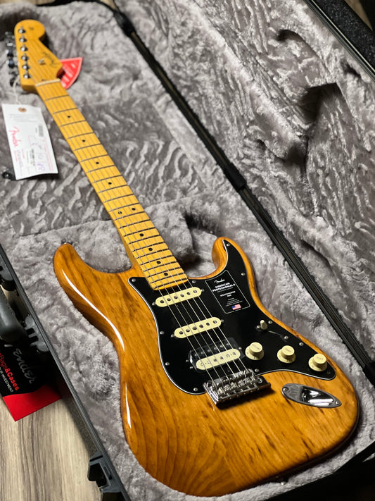 Fender American Professional II HSS Stratocaster พร้อม Maple FB สี Roasted Pine 