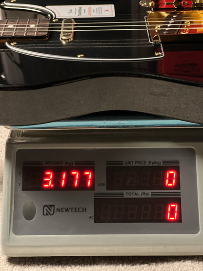 Fender Japan Traditional 2025 Collection 60s Telecaster with RW FB in Black Pearl JD25014987