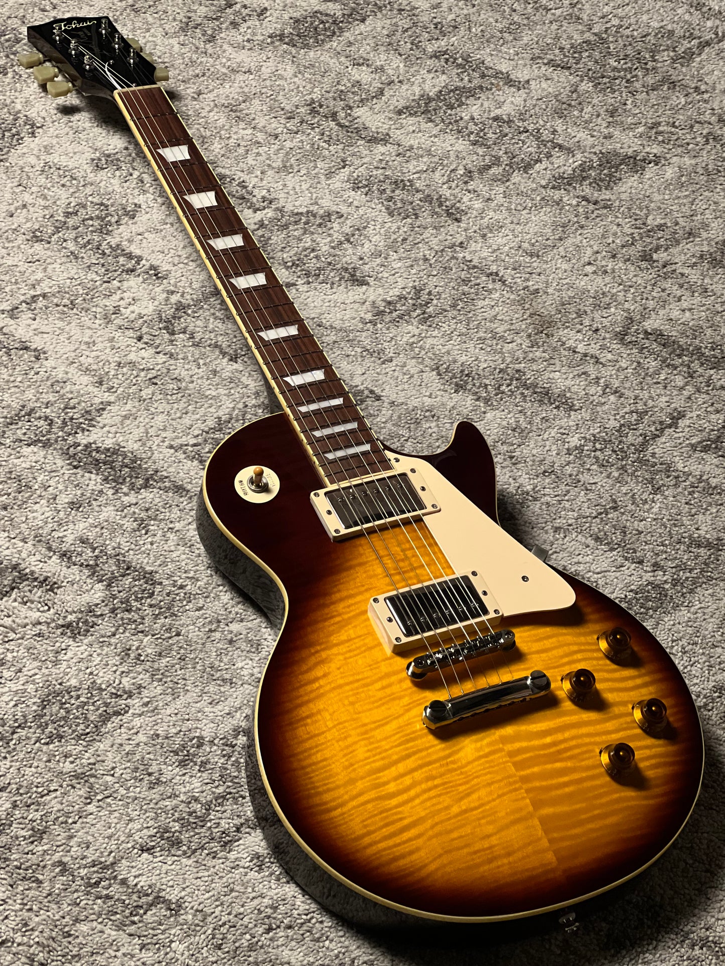 Tokai Love Rock LS-148F BS Vintage Series Japan in Brown Sunburst 2450300