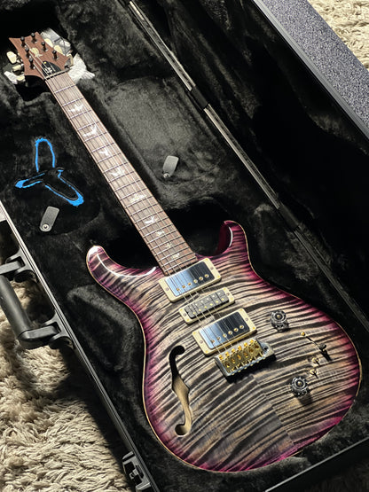 PRS 40th Anniversary Special Semi Hollow Limited Edition in Charcoal Purple Burst 0419137
