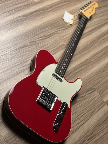 Fender FSR MIJ Traditional 60s Telecaster Custom with RW FB in Dakota Red JD24014157