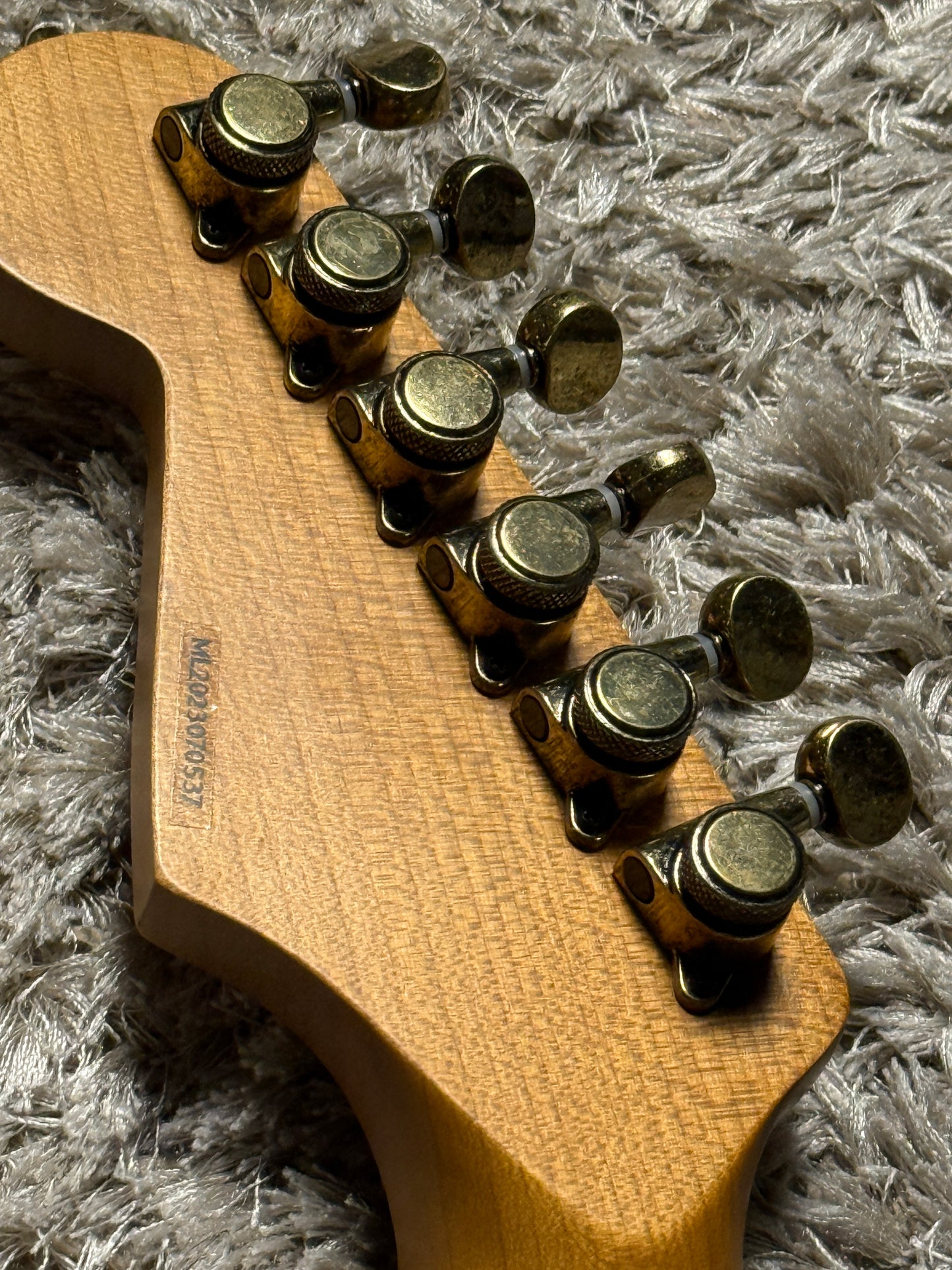 Dhatarattha Classic DST HSS in Black over Pink Paisley with Rosewood FB and Nitrocellulose Lacquer Relic