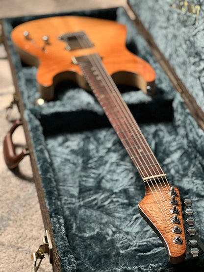 Soloking MS-1 Custom 24 HH FMT Elite in Fire Wakesurf Satin with Hardshell Case