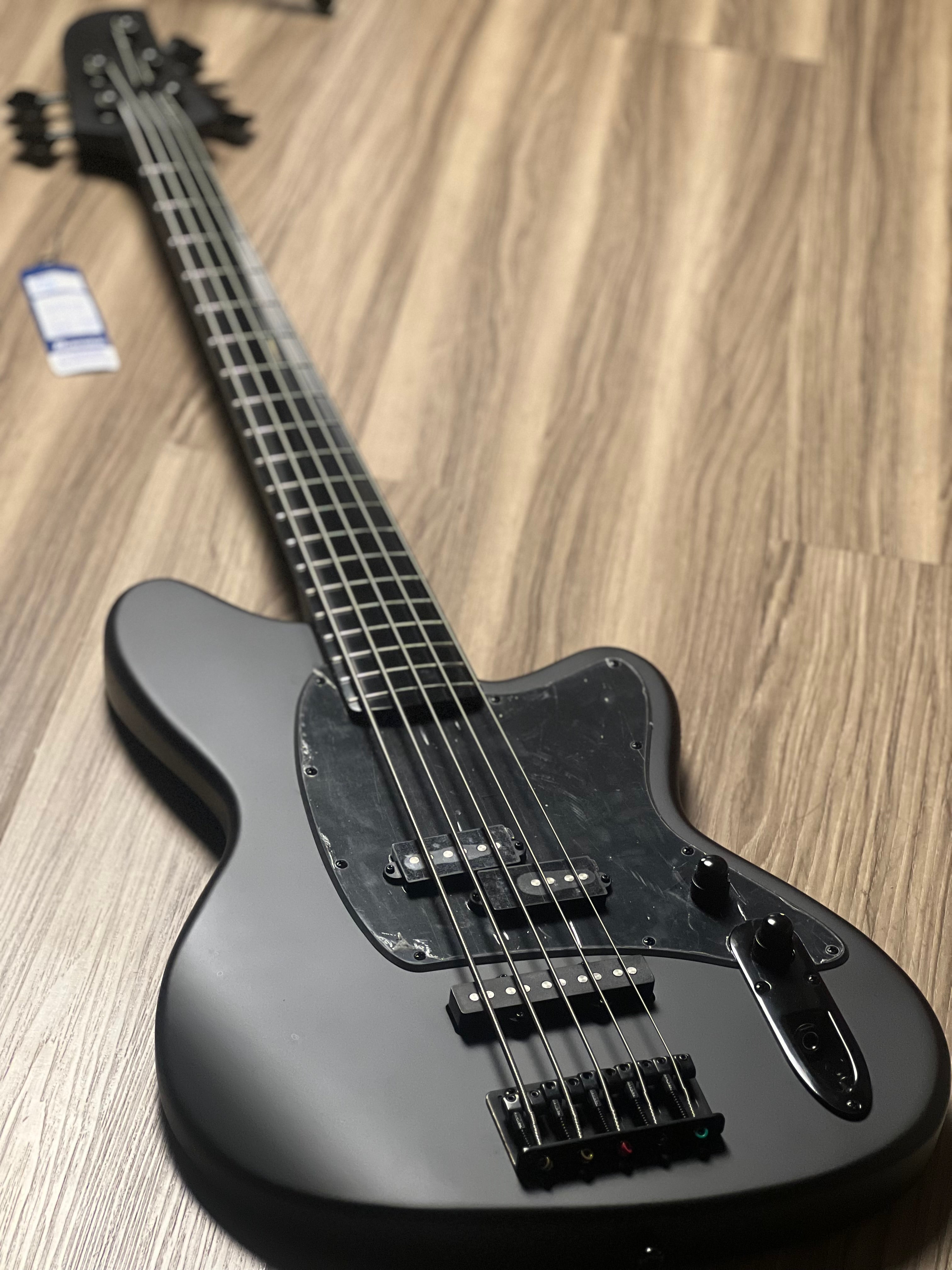 Ibanez TMB425B-BKF 5-String Talman Bass in Black Flat