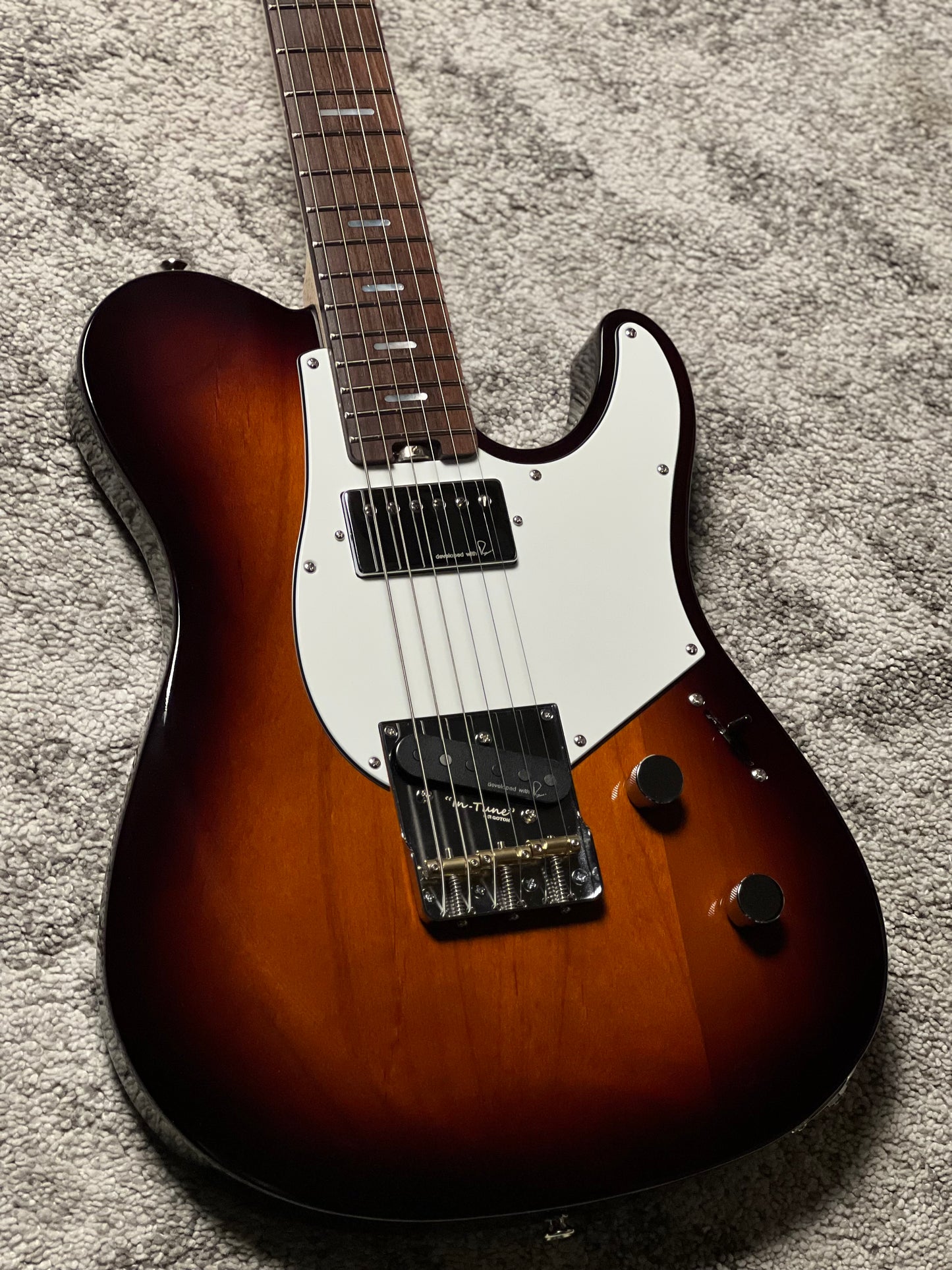 Yamaha PACS+11S Pacifica Standard Plus in Desert Burst with Rosewood Fingerboard