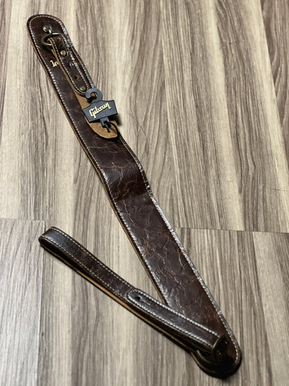 Gibson Strap Guitar The Vintage Saddle in Brown ASVS-BRN