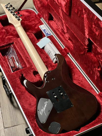 Ibanez KIKO100 Kiko Loureiro Signature in Transparent Ruby Red F2600386