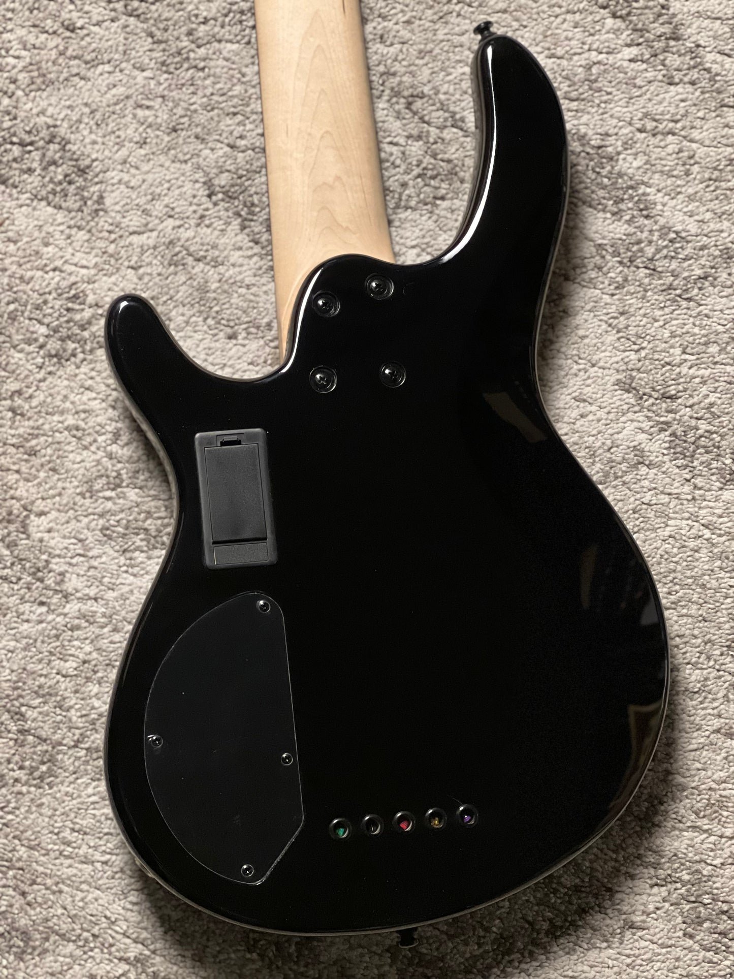 Cort C5 Deluxe Electric Bass Guitar in Black