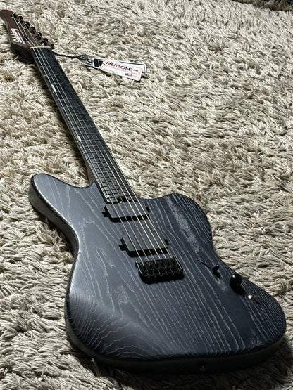 Soloking MJM-1 Custom HH with Wenge Neck in Driftwood Black