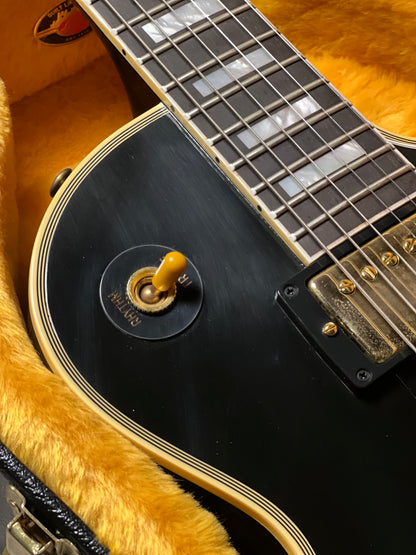 Gibson 1957 Les Paul Custom Reissue VOS - Ebony 2-Pickup 742127