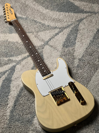 Tokai Japan ATE-102G/R Breezysound Japan in See Thru White with Gold Hardware 231338