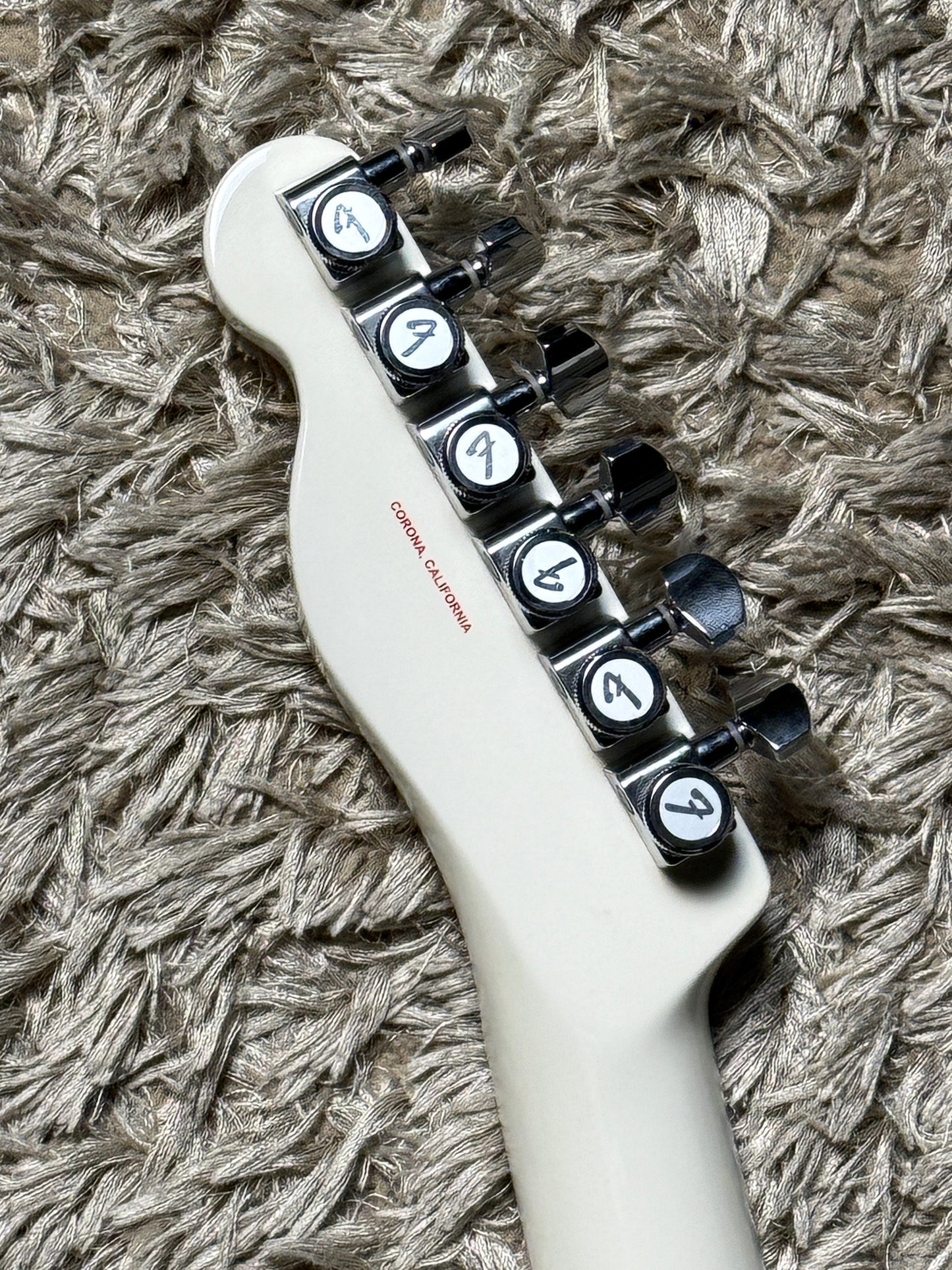 Fender John 5 Ghost Telecaster with Maple FB in Arctic White J5220177