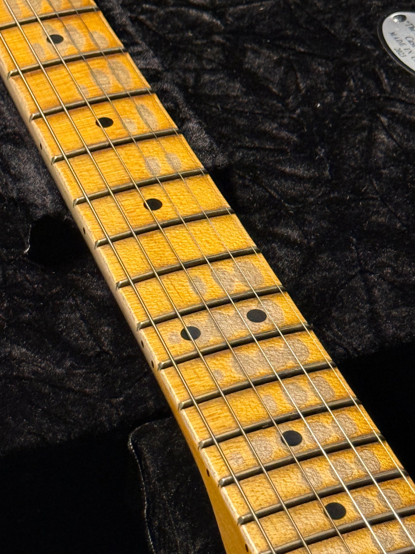 Fender Custom Shop 1965 Telecaster Heavy Relic with Quartersawn Maple in Aged Sherwood Green Metallic