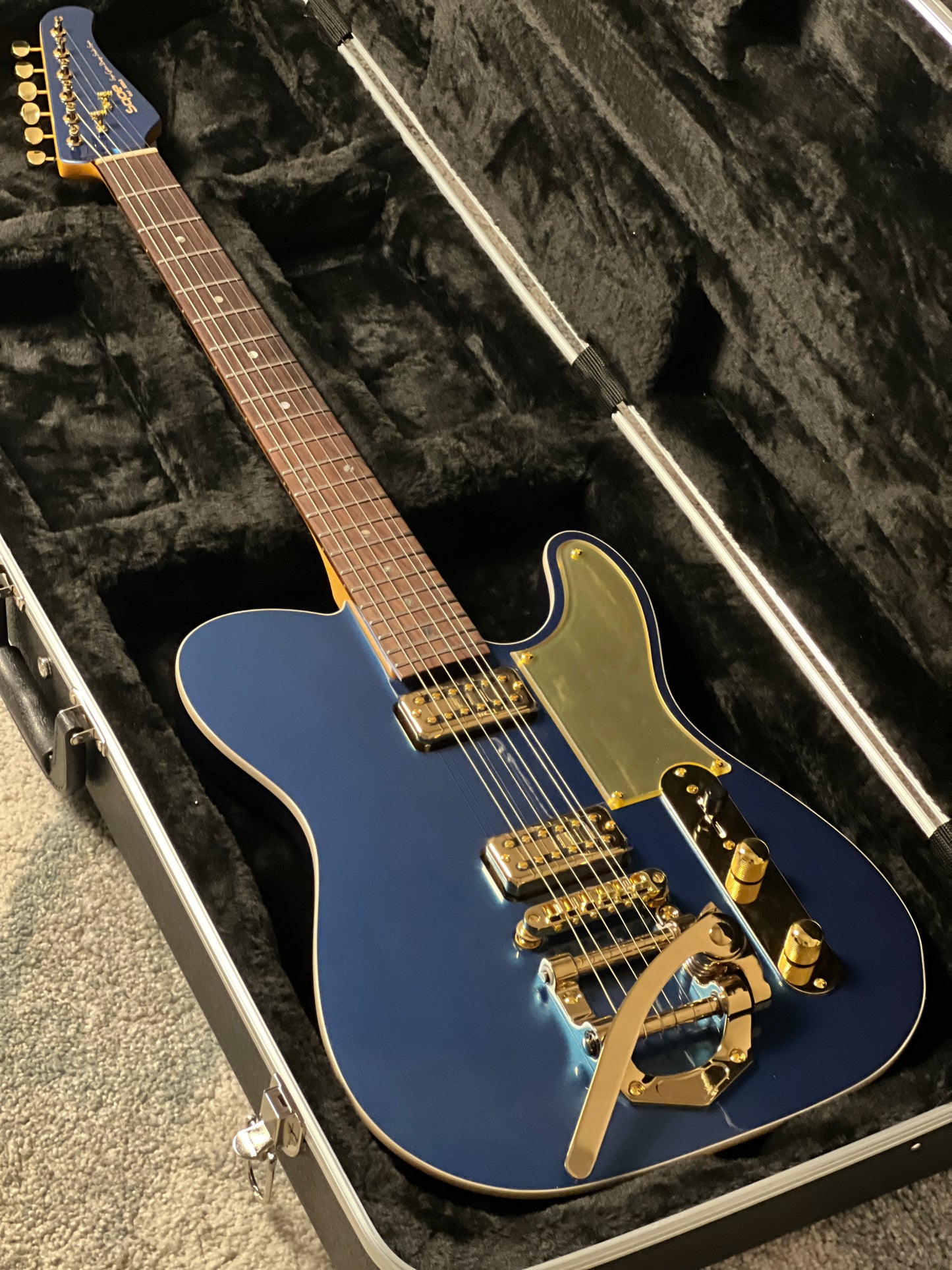 SQOE SETL1000FR Premium Custom Series Professional Limited Edition in Deep Sea Blue
