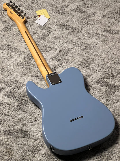 Fender MIJ Limited Kusumi Color Telecaster Thinline with RW FB In Kusumi Blue JD24020684