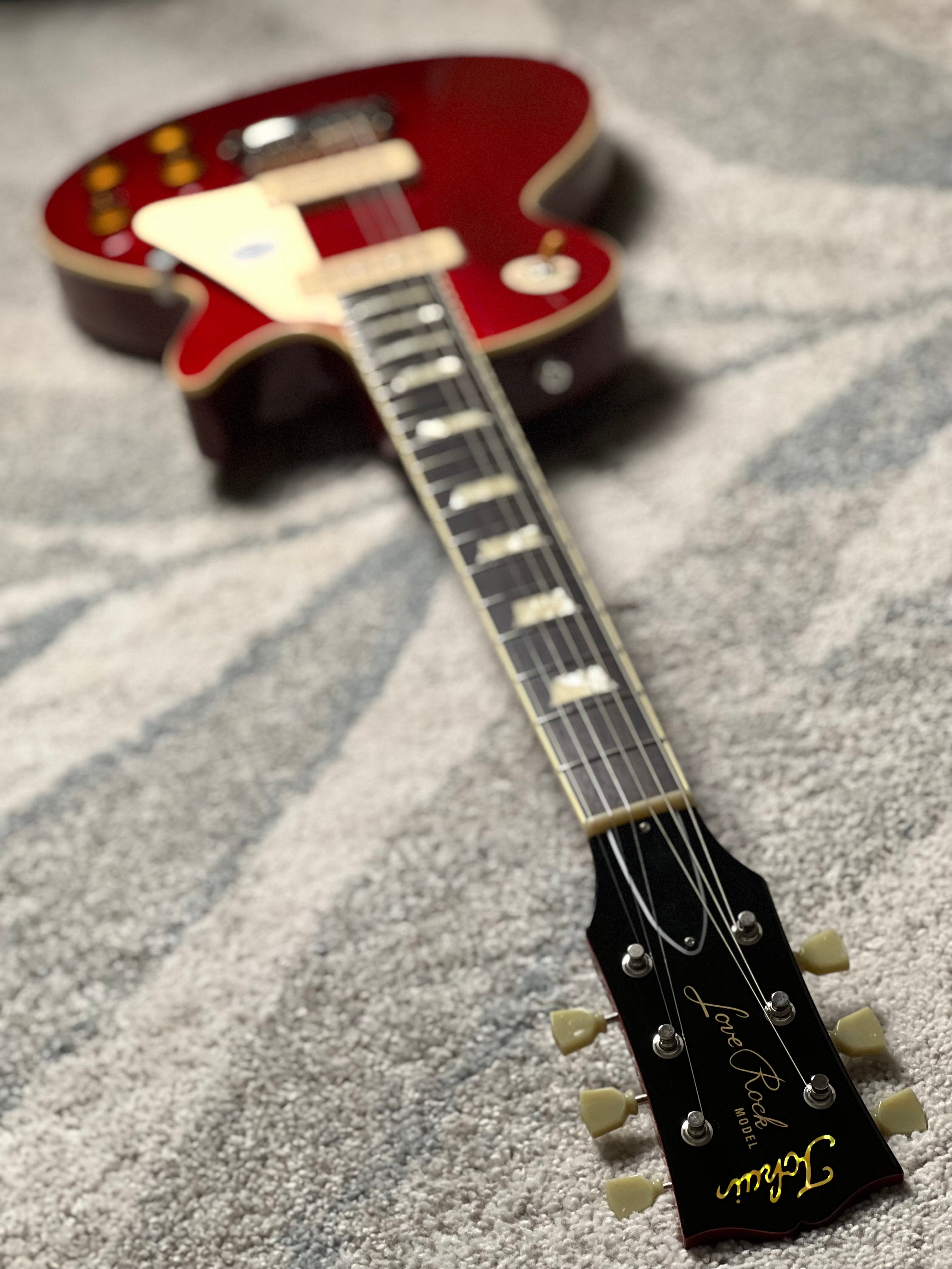 Tokai LS-201S Love Rock Japan Premium Series in Candy Apple Red