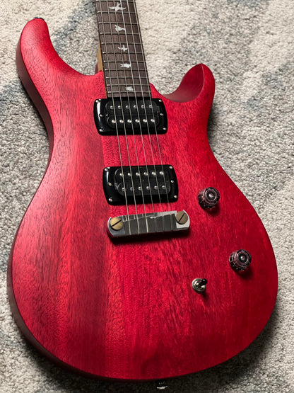 PRS SE CE 24 Standard Satin Stoptail in Satin Vintage Cherry