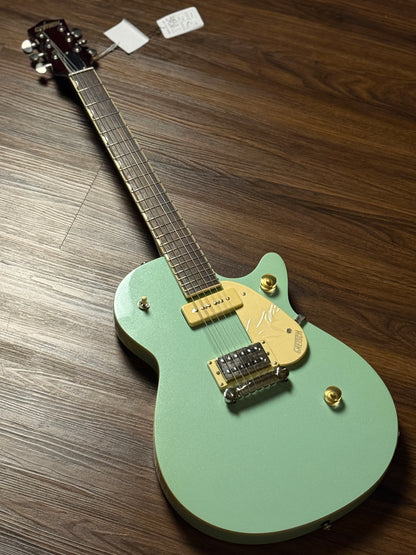 Gretsch G2215-P90 Streamliner Junior Jet Club with Laurel FB in Mint Metallic (USED)
